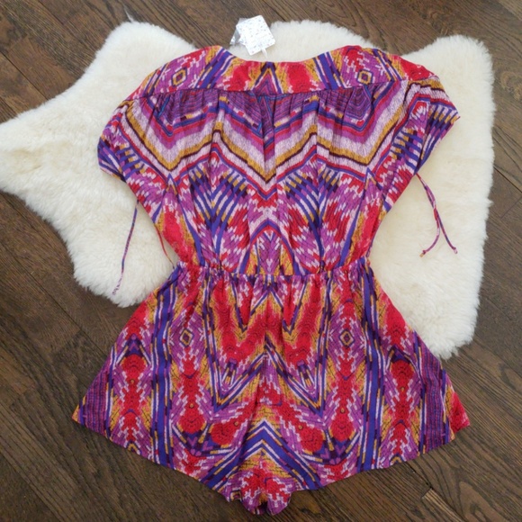 Free People Colorful Romper - Picture 4 of 5